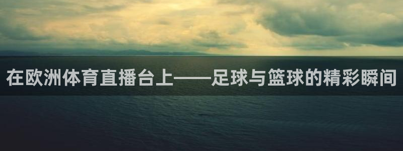 极速体育免费高清看篮球直播：在欧洲体育直播台上——足球与篮球的精彩瞬间